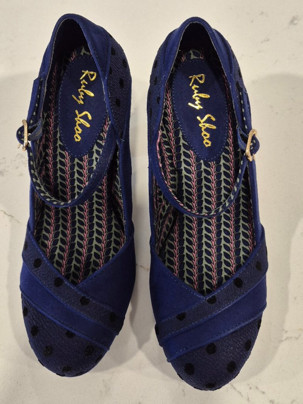 Ruby Shoo, EU 37, Royal Bule and Navy